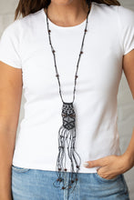 Load image into Gallery viewer, Macrame Majesty - Black